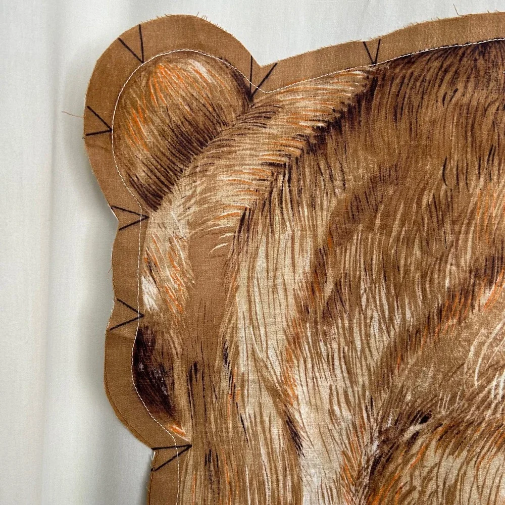 Vintage Raccoon Plush‎ Unfinshed Project Complete HTF